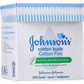 Cotton Buds Pack of 200 - Gentle Baby & Makeup Remover Cotton Swabs