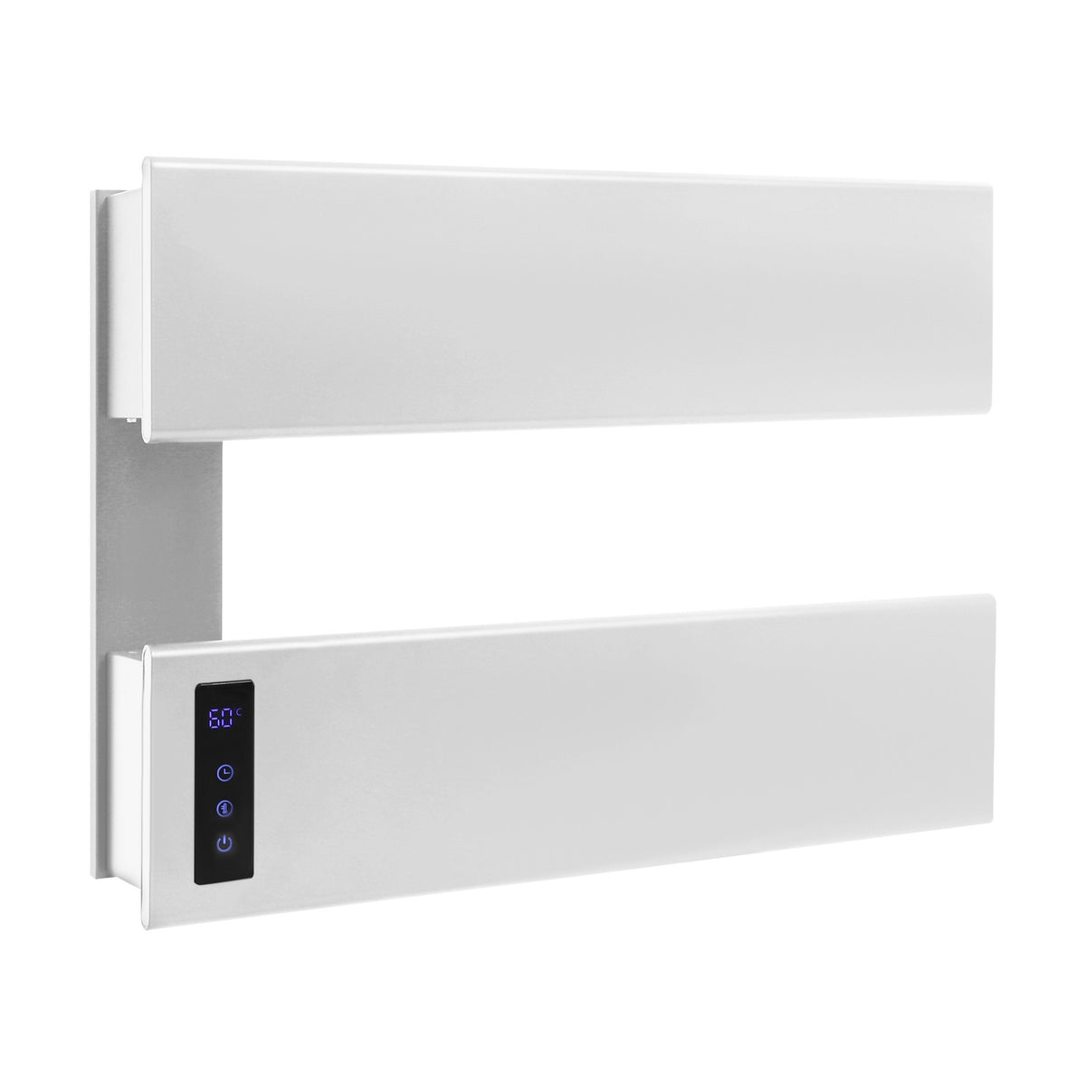 Wall-Mounted Electric Towel Warmer 100W Aluminum Alloy Bathroom Heater
