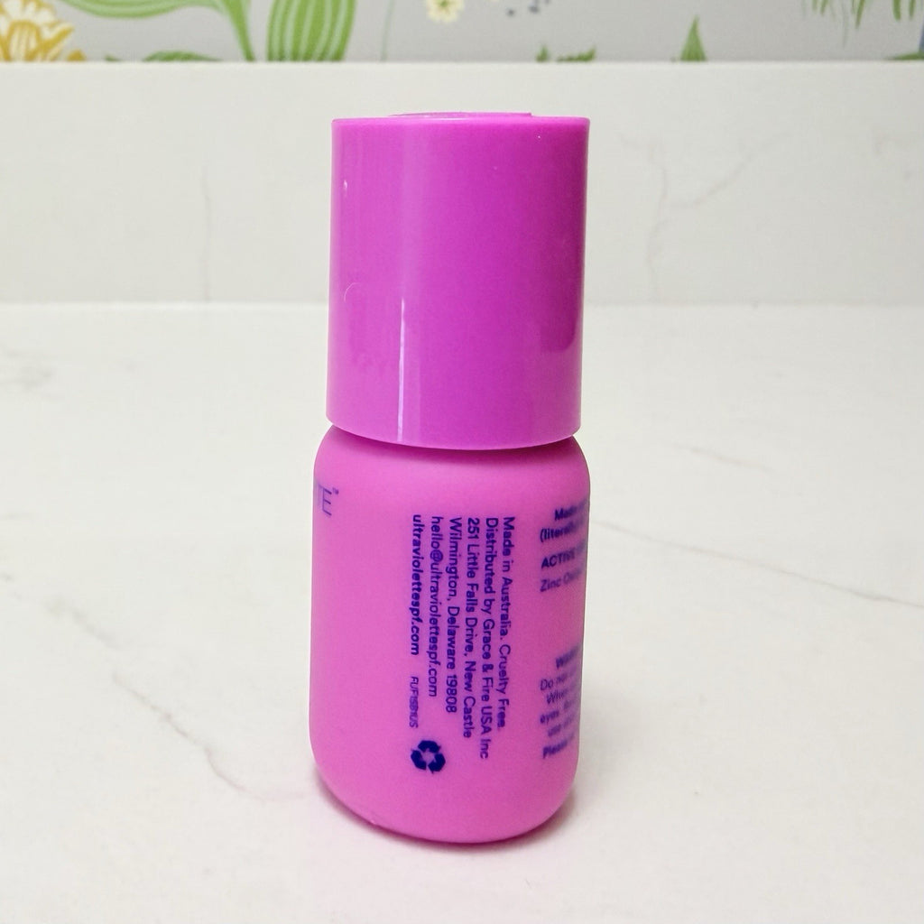 Mineral Sunscreen SPF 50 Travel Size 0.5 oz – Broad Spectrum UV Protection