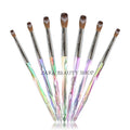 Professional Acrylic Nail Brush Set with Diamond Handle - Multiple Sizes