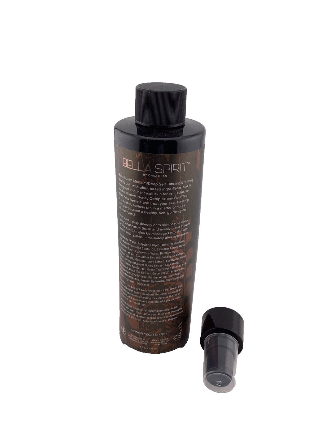 Self Tanning Bronzing Mist - Medium/Deep, 8 oz, Sunless Tanning Spray