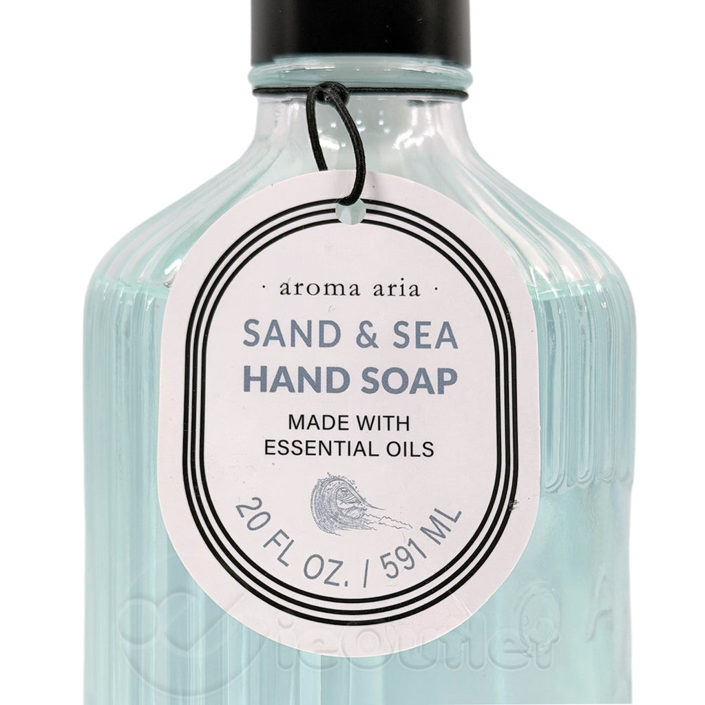 Essential Oil Hand Wash Liquid Soap - Sand & Sea, 20 oz, 2-Pack