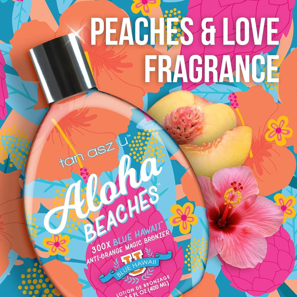 Bronzer Tanning Lotion with Blue Hawaii Shade - 13.5 oz