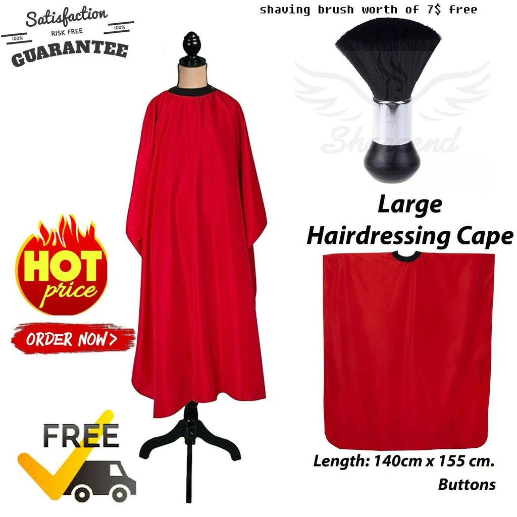 Professional Hair Cutting Cape for Salon & Barbershop Use - Waterproof & Lightweight
