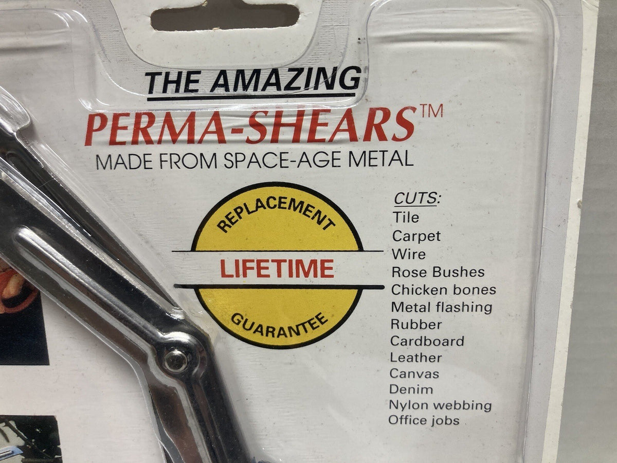 Perma Shears Space Age Metal Handheld Cutting Shears - Durable & Precision