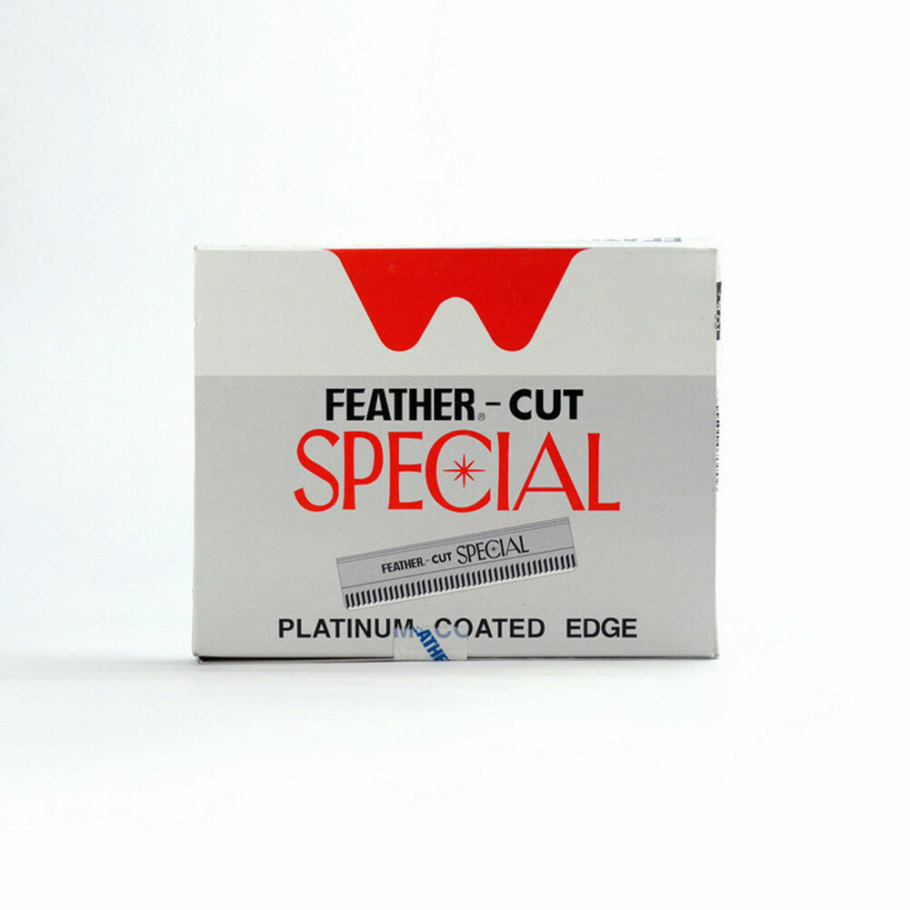 100PCS Feather Edge Razor Blades for Hair & Face Trimming Replacement Refills