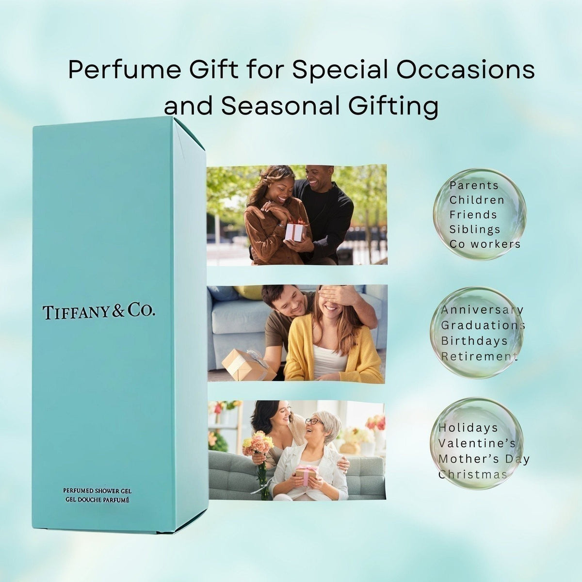 Tiffany & Co. Perfumed Shower Gel 200ml - Luxurious Fragrance & Gentle Cleansing