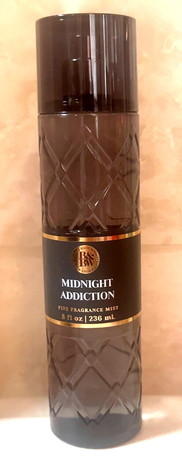 Bath & Body Works Midnight Addiction Body Mist 8 oz Fragrance Spray
