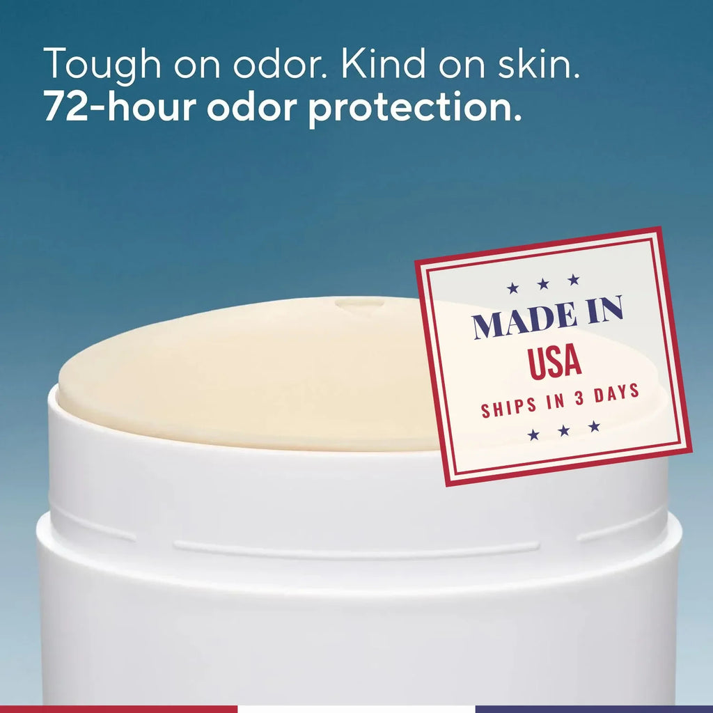 Native Aluminum-Free Deodorant with Sea Salt & Cedar - 72 Hour Odor Control, Large Stick