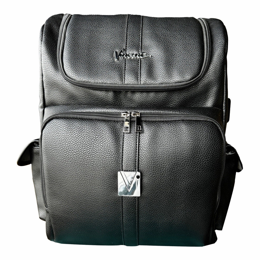 Barber Backpack with Multiple Compartments for Clippers & Tools - Black