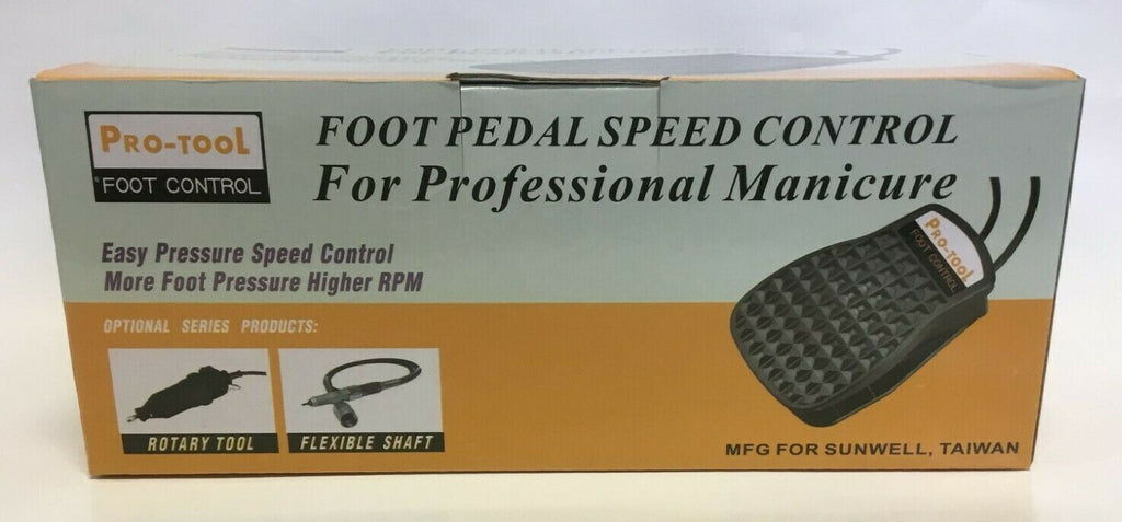 Professional Nail Drill Machine with Flex Shaft & Pedal - Manicure & Pedicure