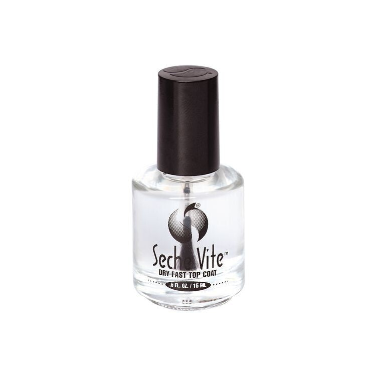 Seche Vite Fast Dry Top Coat 0.5 oz Pack of 6 Nail Polish Sealer
