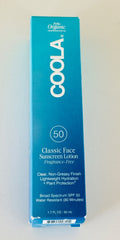 Organic Face Sunscreen SPF 50 Fragrance Free 1.7 fl oz - UV Protection