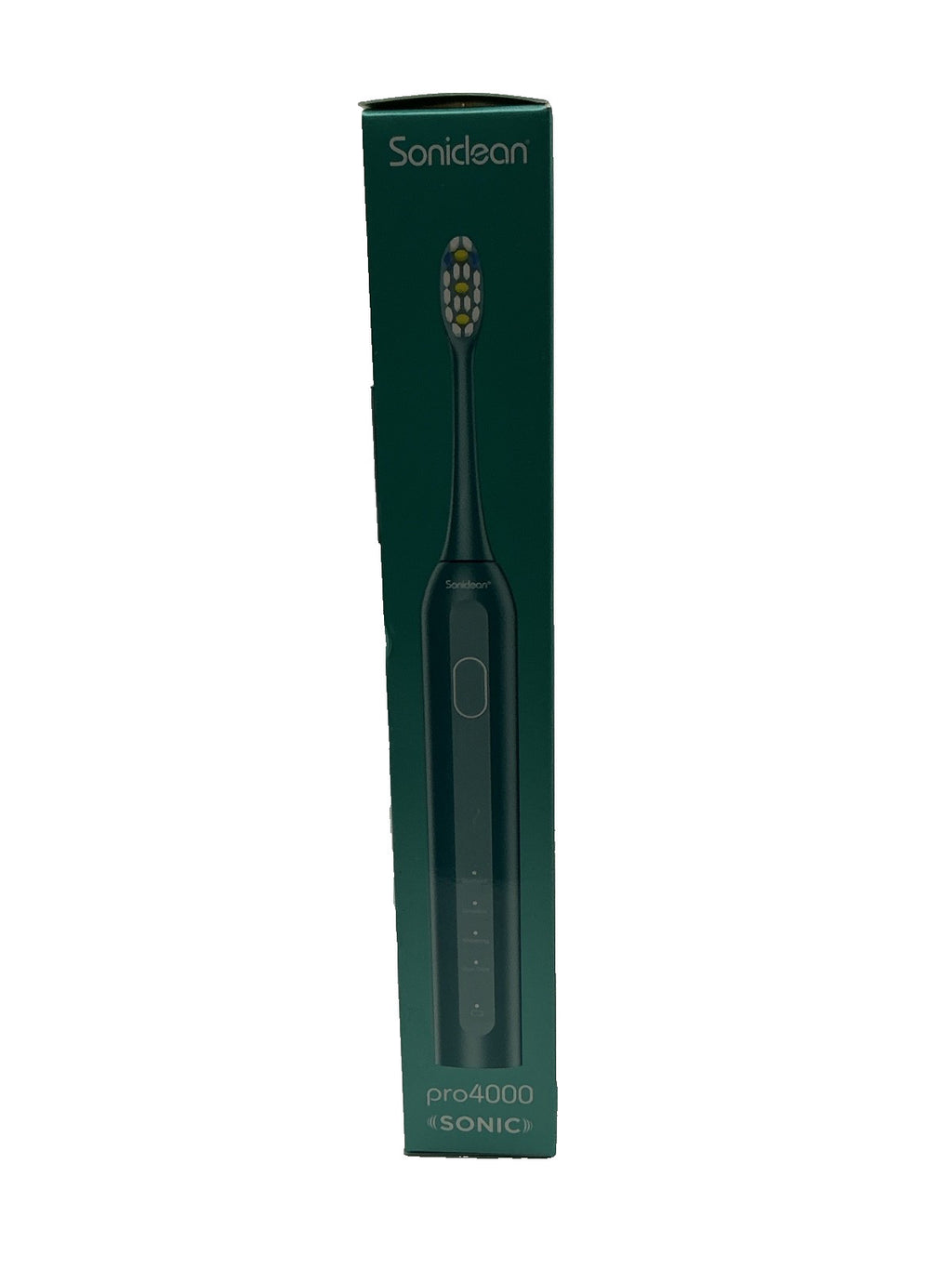 Electric Toothbrush with 4 Brush Heads - Soniclean Pro4000 Teal