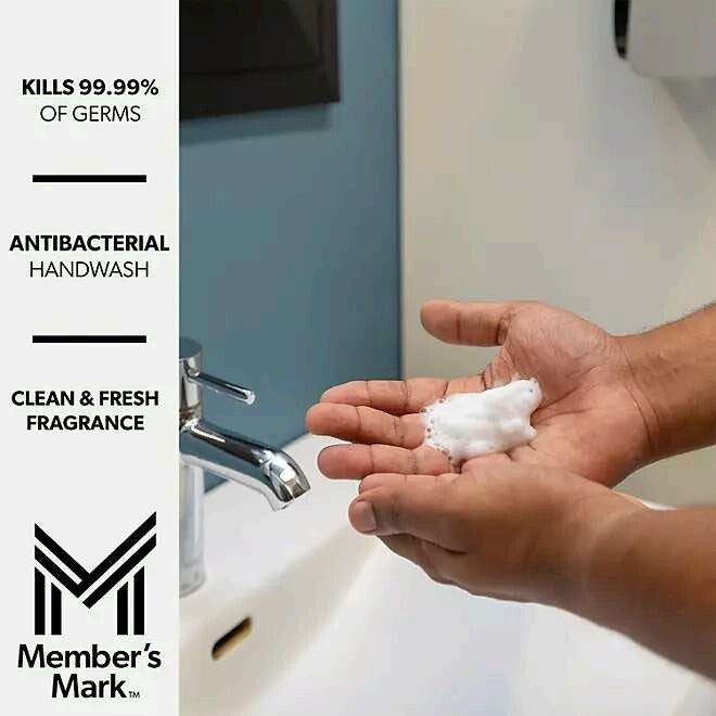 Antibacterial Foaming Hand Soap Refill Packs - Bulk Germ Protection & Skin Friendly
