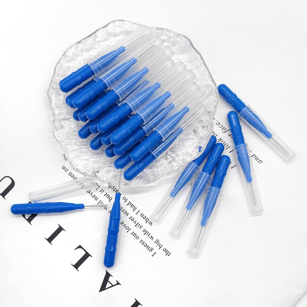 Dental Orthodontic Oral Floss & Interdental Brush Pack for Teeth Cleaning