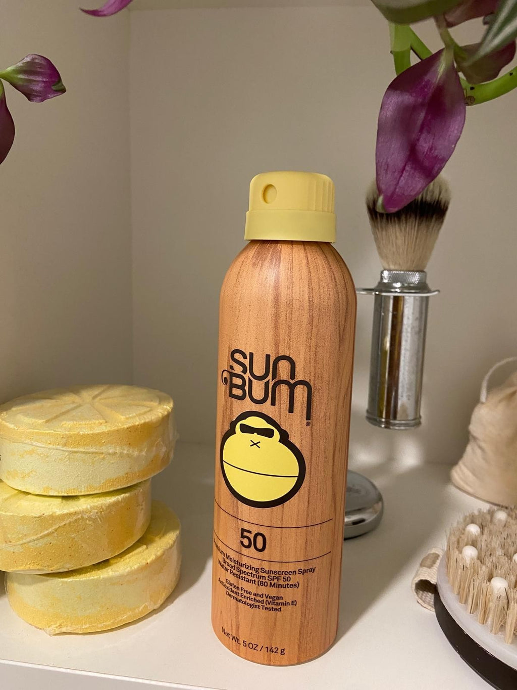 Sun Bum Sunscreen Spray SPF 50 Broad Spectrum 6 oz - Water-Resistant