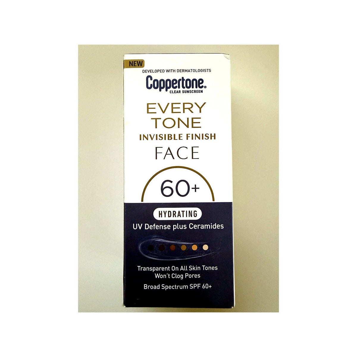 Hydrating SPF 60 Face Sunscreen with Invisible Finish & Broad Spectrum Protection