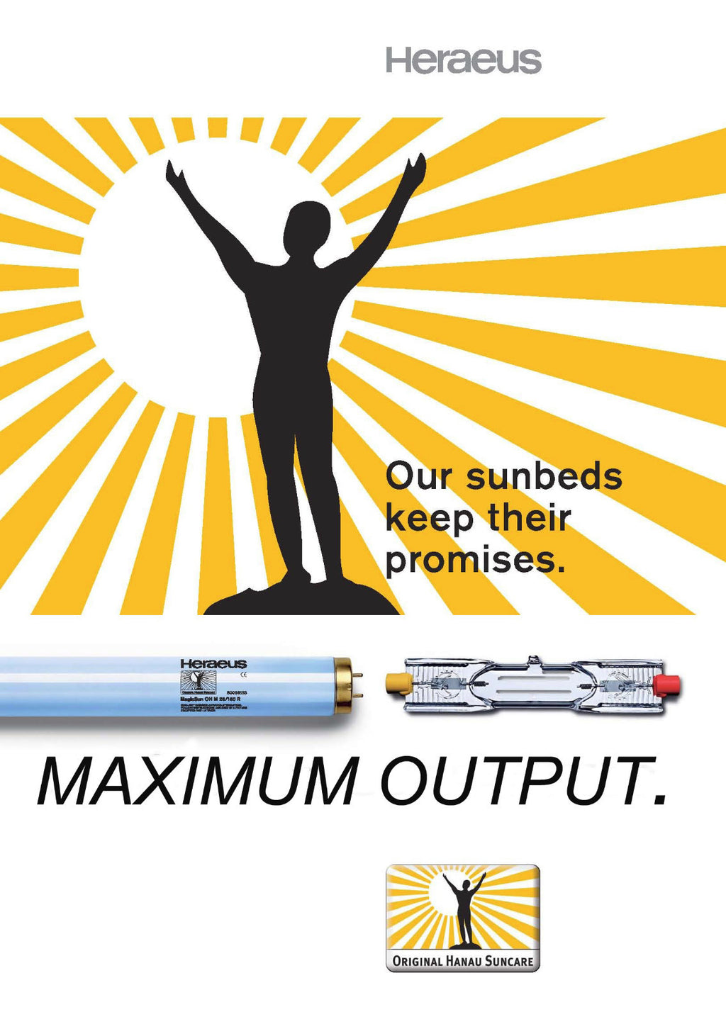 400W Facial Tanning Lamp for Tanning Beds R7S Replacement Bulb - Heraeus