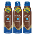 SPF 25 Dry Oil Sunscreen Spray with Argan Oil - Water Resistant, Lightweight