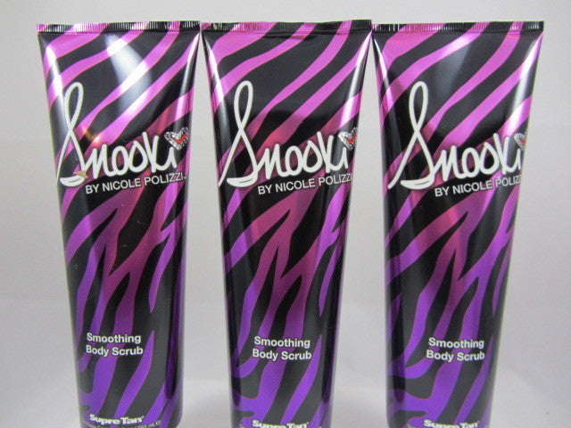 Smoothing Body Scrub Exfoliator 6 Pack - Moisturizing Sugar & Coconut Oil