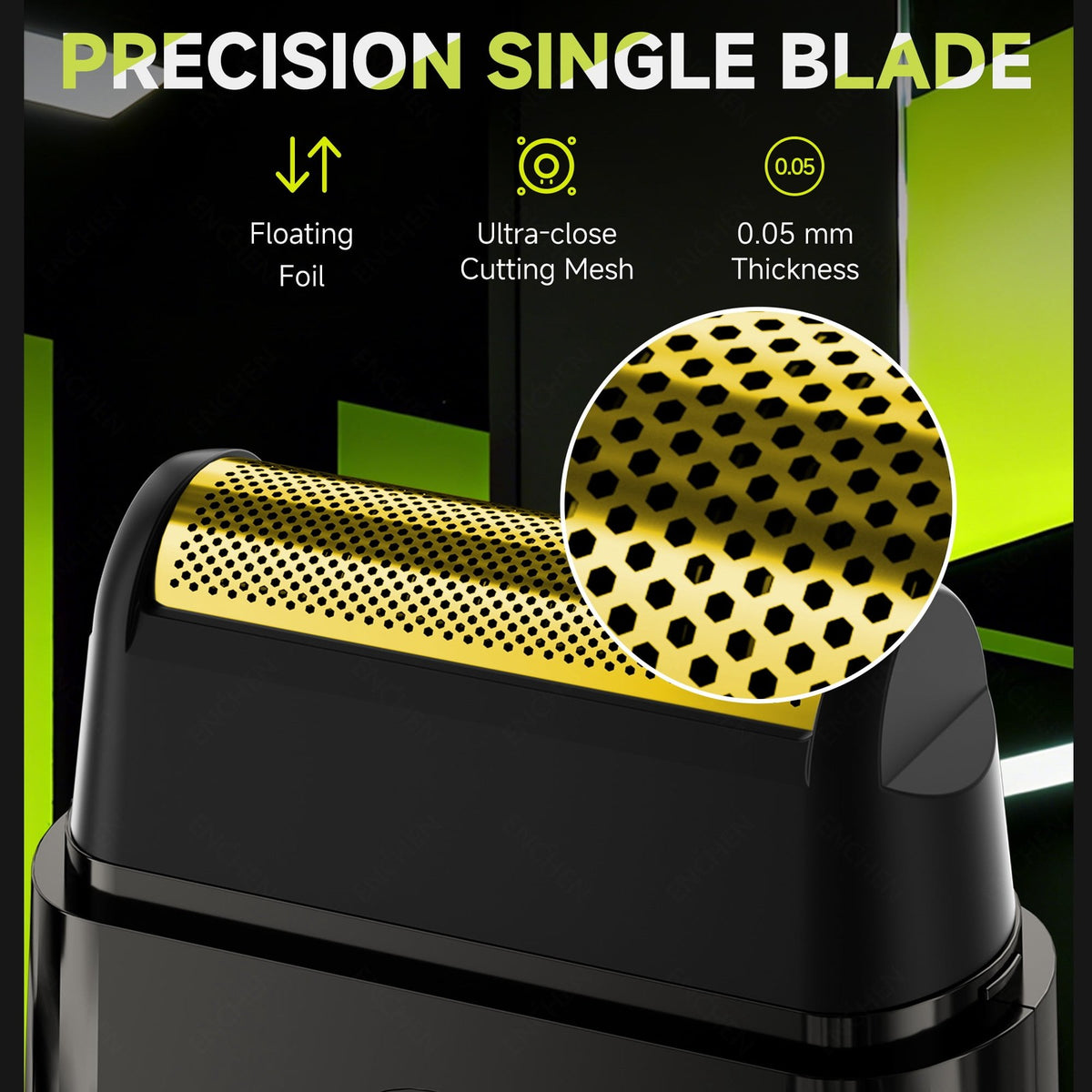 Men's Cordless Foil Shaver with Pop-Up Trimmer - Wet Dry USB-C Rechargeable