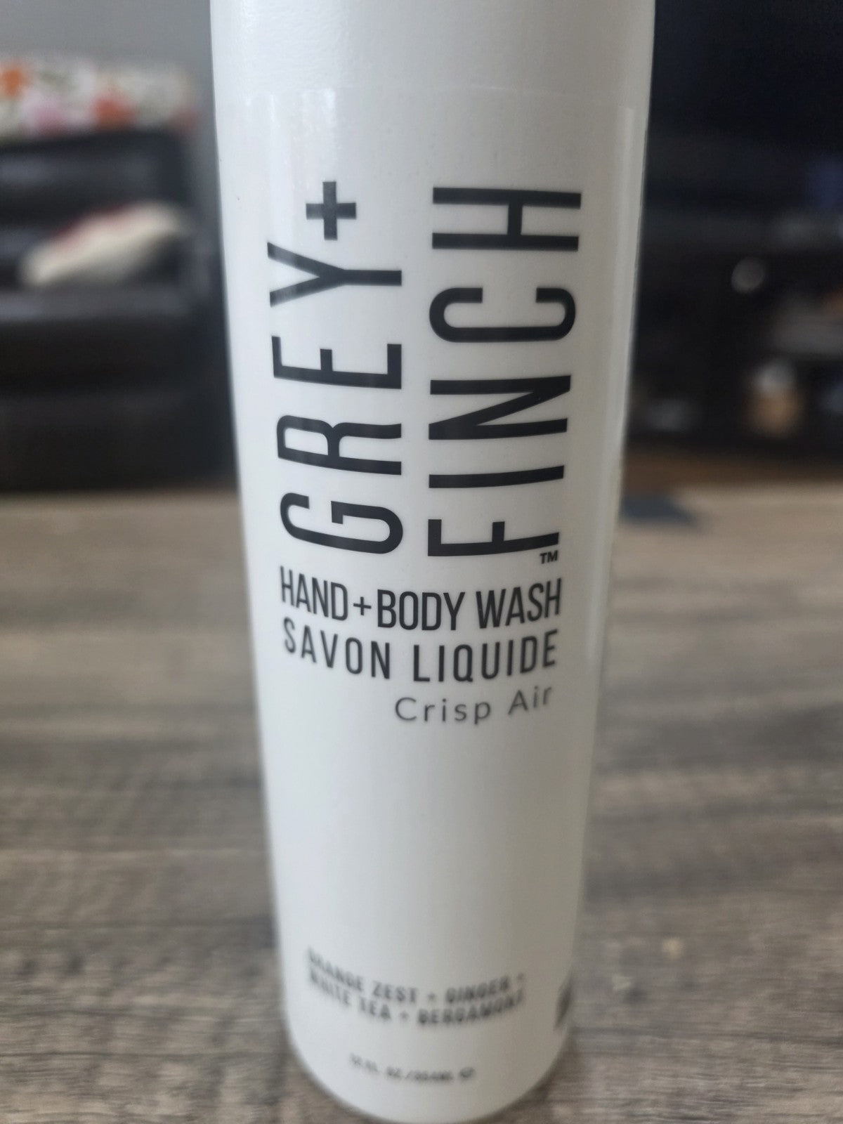 Grey Finch Hand & Body Wash Crisp Air - 3 Pack 12 oz Bottles, Moisturizing Soap