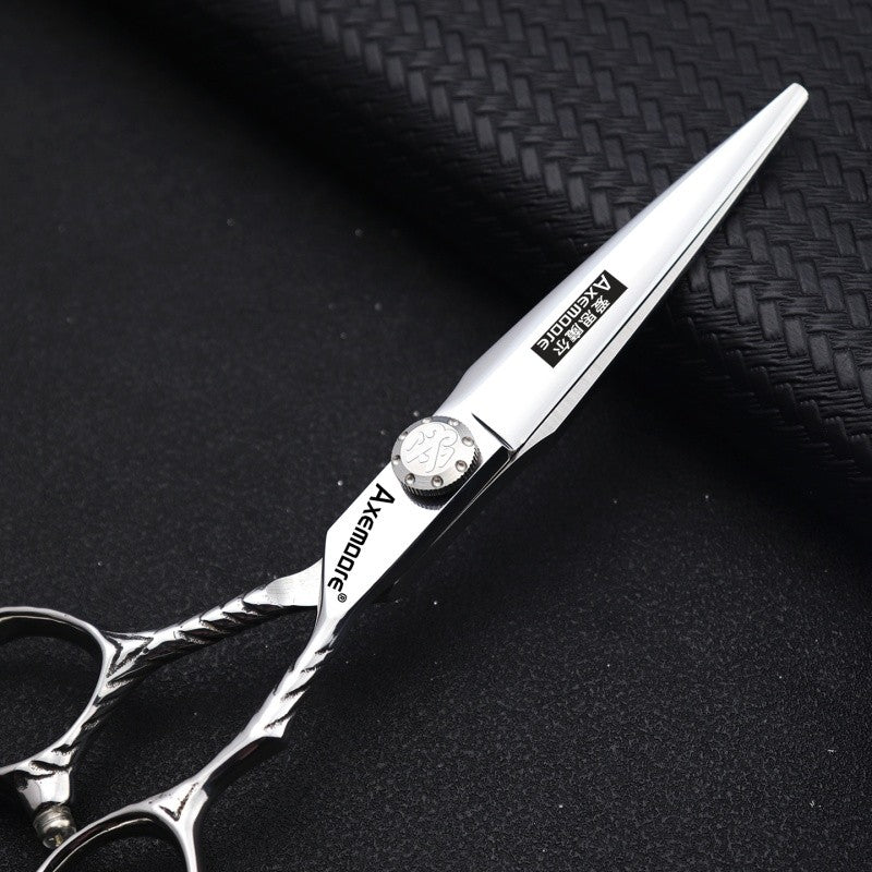 Professional Hairdressing Scissors Set for Barber and Salon Use - Sharp Steel, 6 Inch