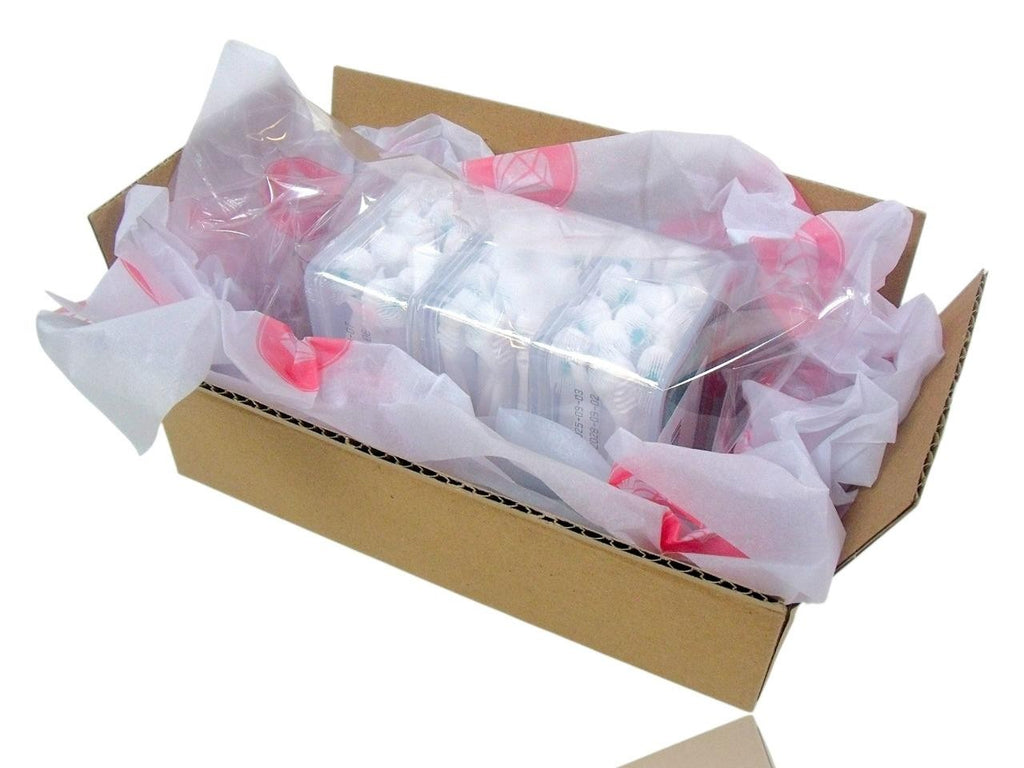Disposable Mini Toothbrushes with Cleaning Beads Travel No Water - 72 Pack