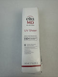 EltaMD UV Sheer SPF 50+ Face & Body Sunscreen 1.7 Oz - Broad Spectrum Sun Protection