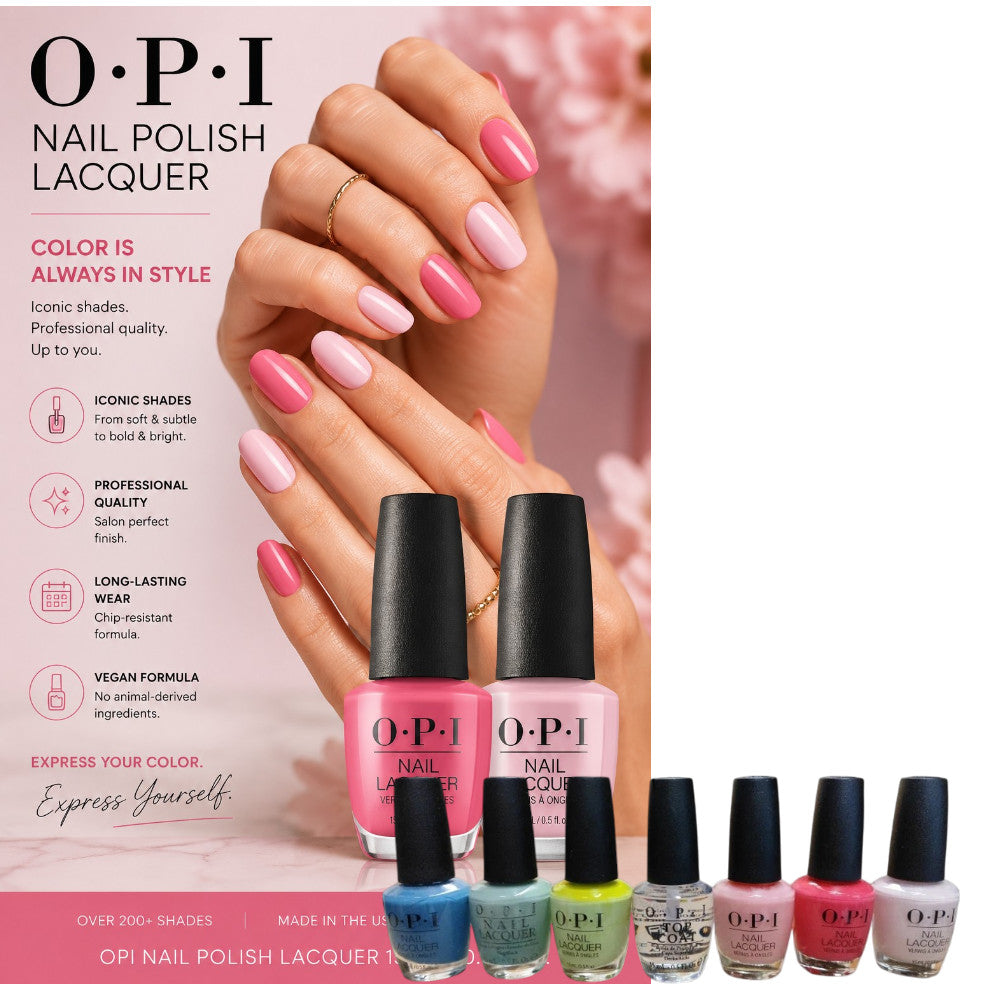 OPI Nail Polish Lacquer - Your Choice - Full Size Assorted Shades