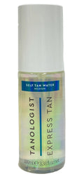 Travel Size Self Tan Water - Medium, 3.38 FL OZ - Fast & Easy Sunless Tanning