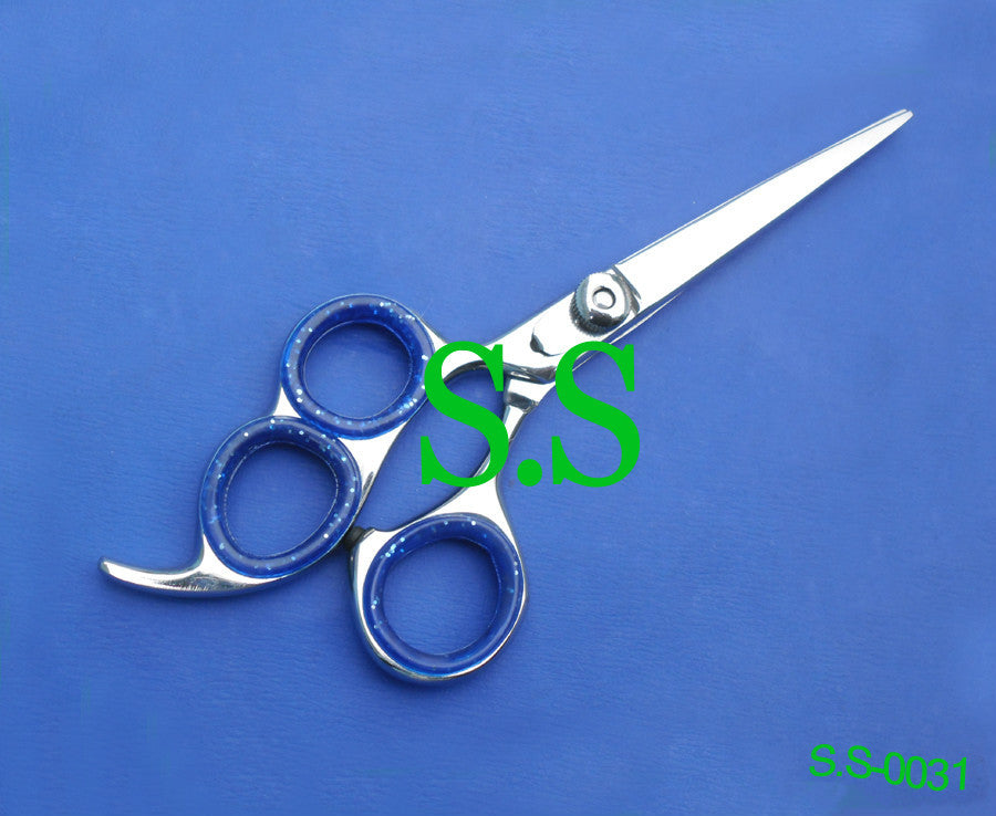 Professional 6-Inch Hairdressing Scissors with Three Rings - High Steel Quality