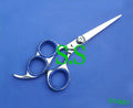 Professional 6-Inch Hairdressing Scissors with Three Rings - High Steel Quality