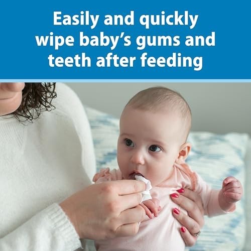 Fluoride-Free Baby Tooth & Gum Wipes - Grape Flavor, 30 Count, 3-Pack