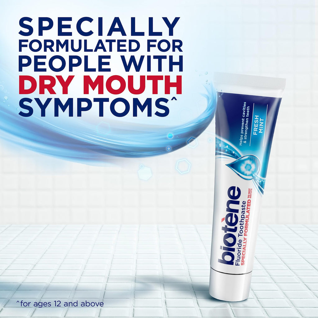 Biotene Fluoride Toothpaste for Dry Mouth & Bad Breath - 4.3 oz