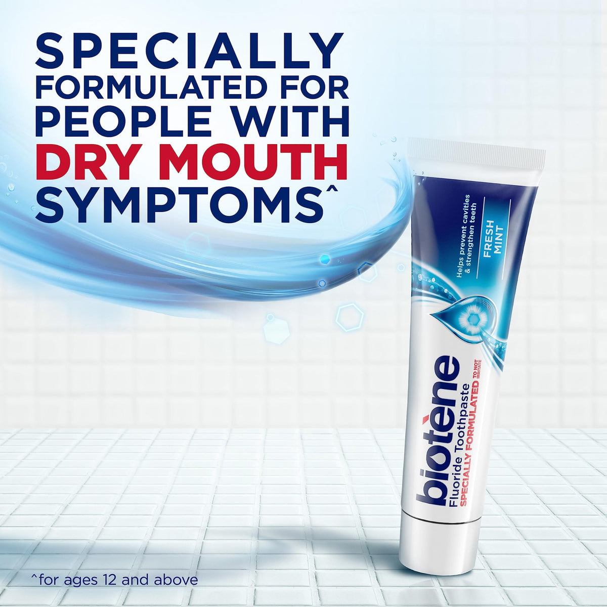 Biotene Fluoride Toothpaste for Dry Mouth & Bad Breath - 4.3 oz