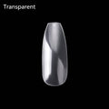 500pcs Long Coffin Ballerina Full Cover Nail Tips Set for Acrylic & Gel
