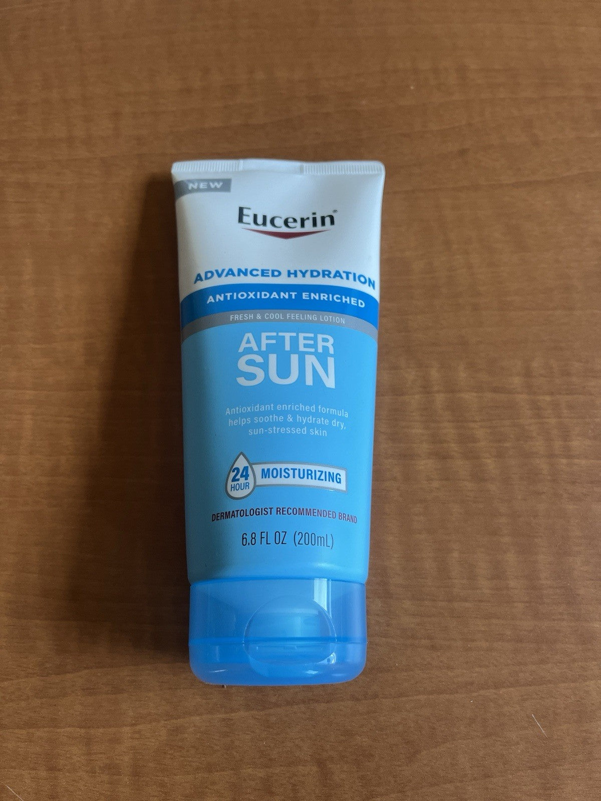Eucerin Advanced Hydration After Sun Lotion - Cool Feeling, Antioxidant, 6.8oz