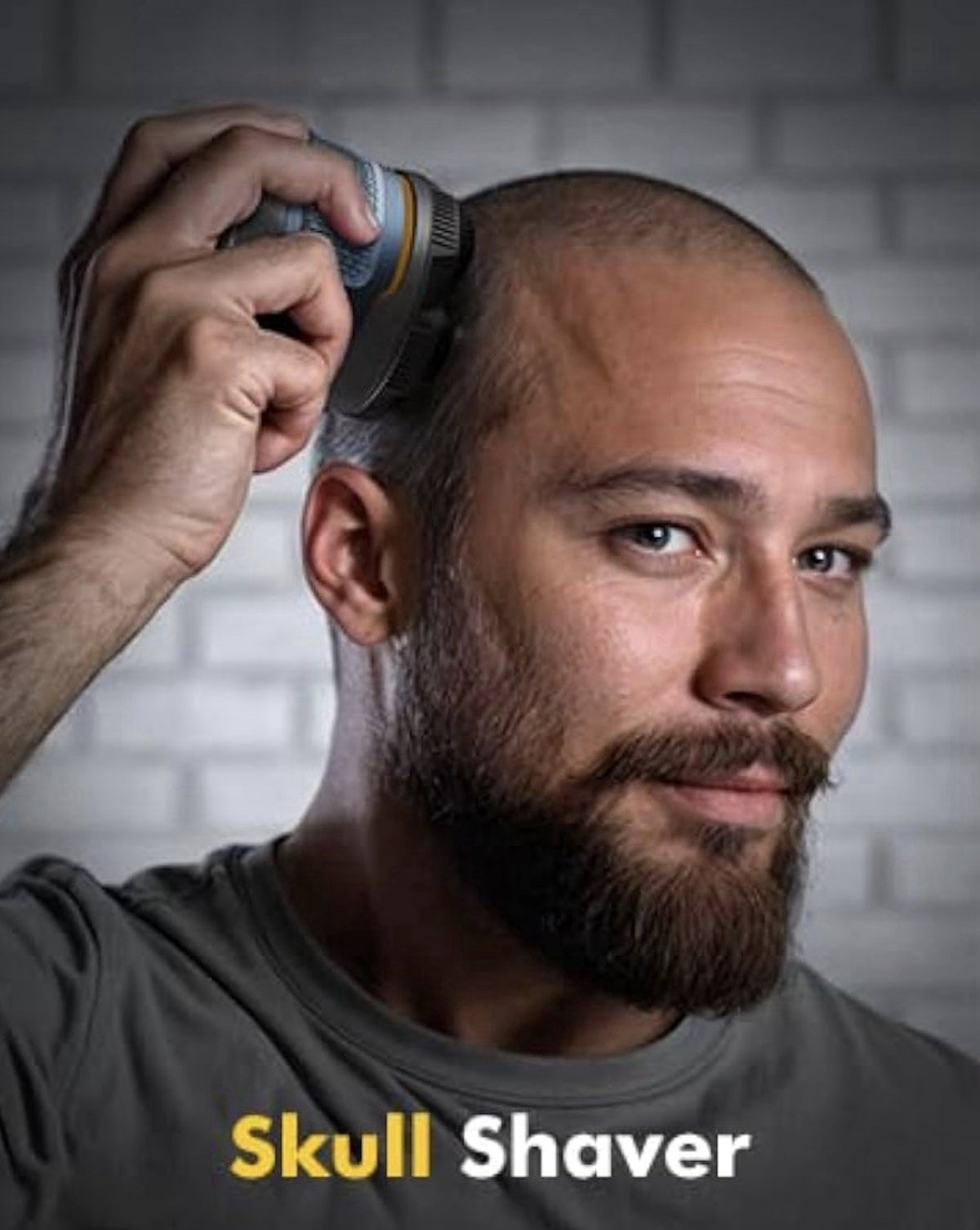 6-Head Cordless Rotary Electric Shaver for Bald Head & Face - Waterproof
