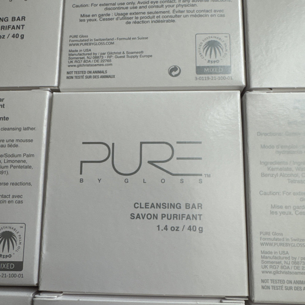 25 Pack Lemon Infused Body Bar Soap - Foam Cleansing 40g