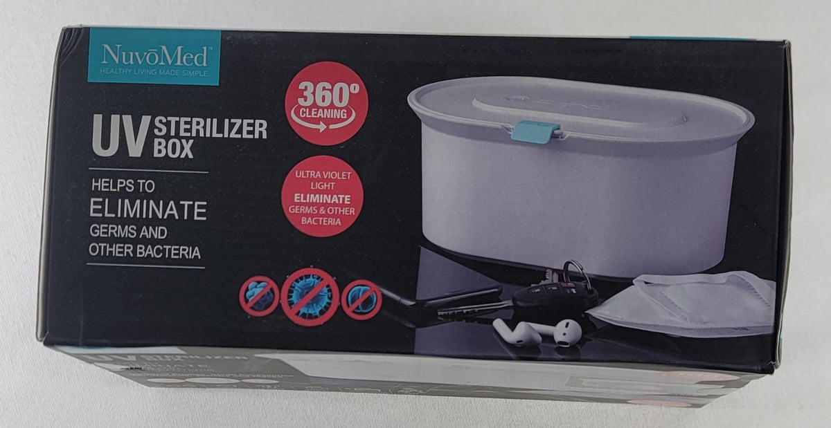 UV Sterilizer Box Germ and Bacteria Eliminator for Home & Travel