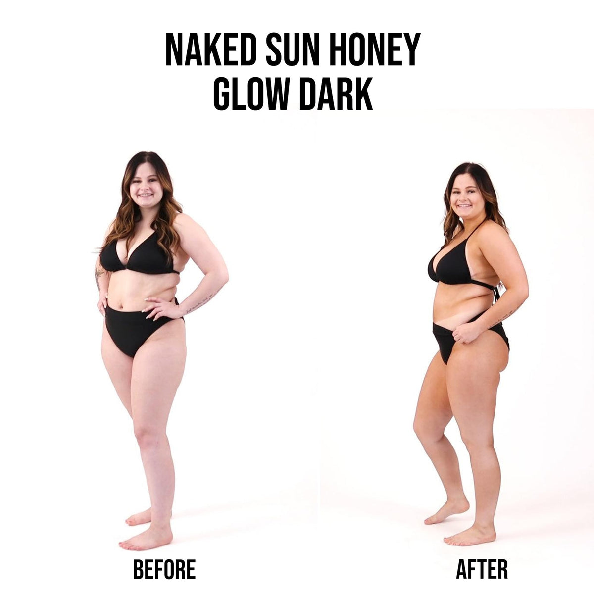 Dark Tanning Solution 32oz - Honey Glow Self Tanner with Aloe & Vitamins