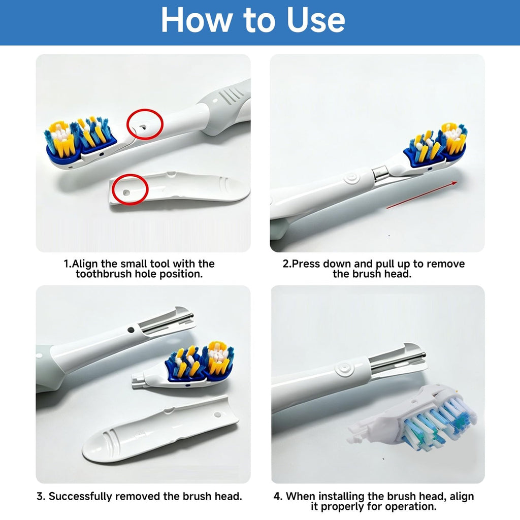 Electric Toothbrush Replacement Heads 8 Pack Soft Bristles Compatible with Oral-B