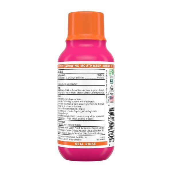 TheraBreath Anticavity Fluoride Mouthwash Travel Size 3 oz 2 Pack - Sparkle Mint