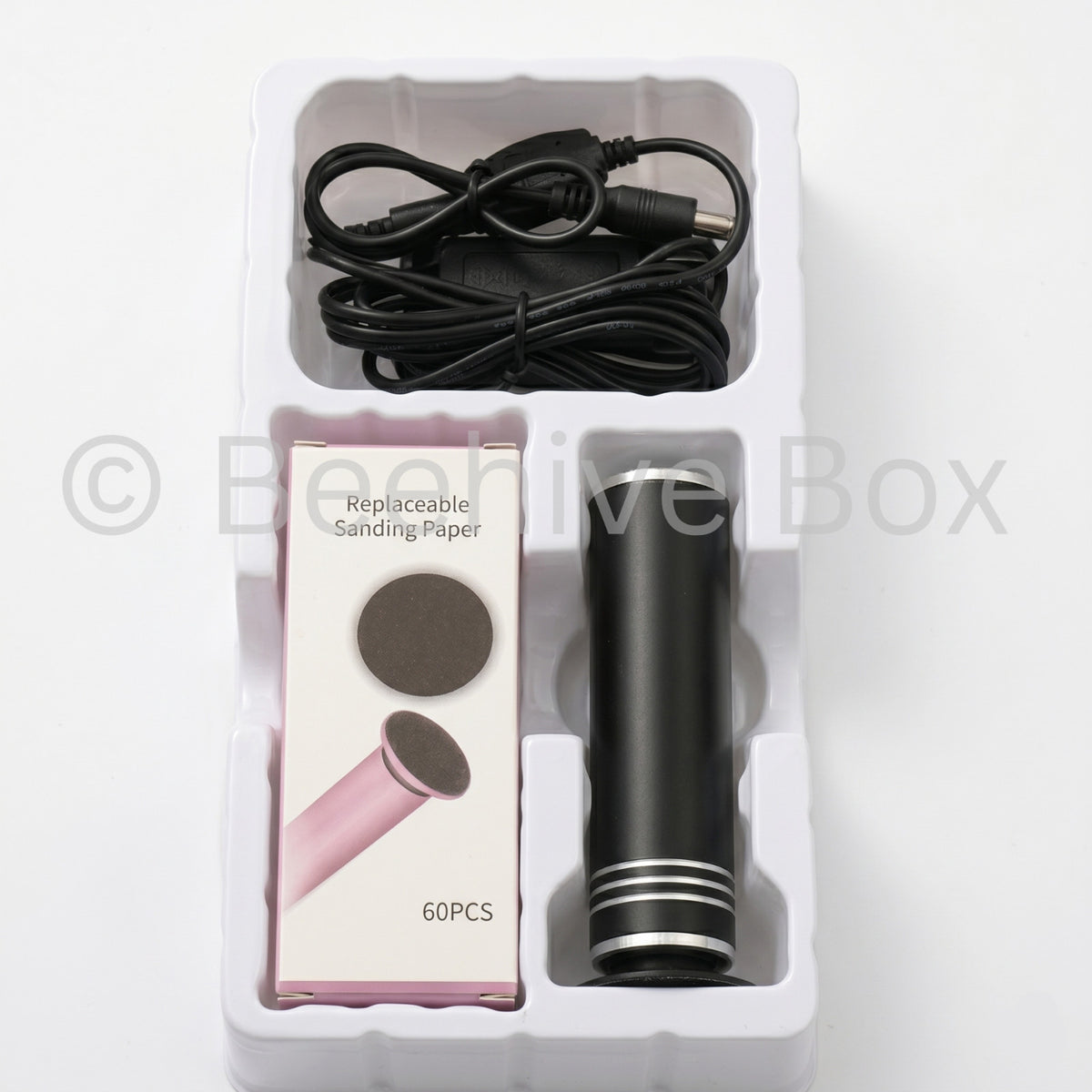 Electric Foot Callus Remover Pedicure Tool with 60 Discs for Dead Skin Removal