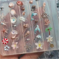 3D Seashell Nail Mold Silicone Nail Art Tool for Summer Beach Theme