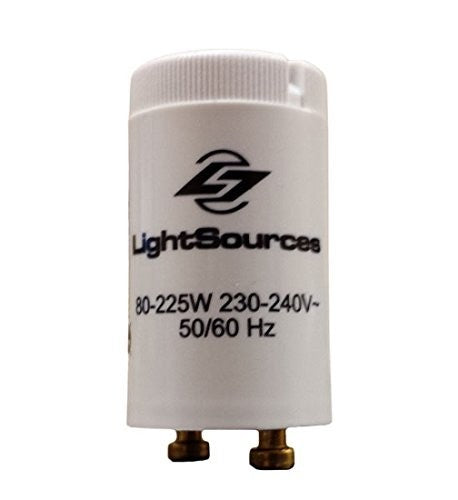 80W-225W Fluorescent Tanning Lamp Starter - High Output S12 Replacement