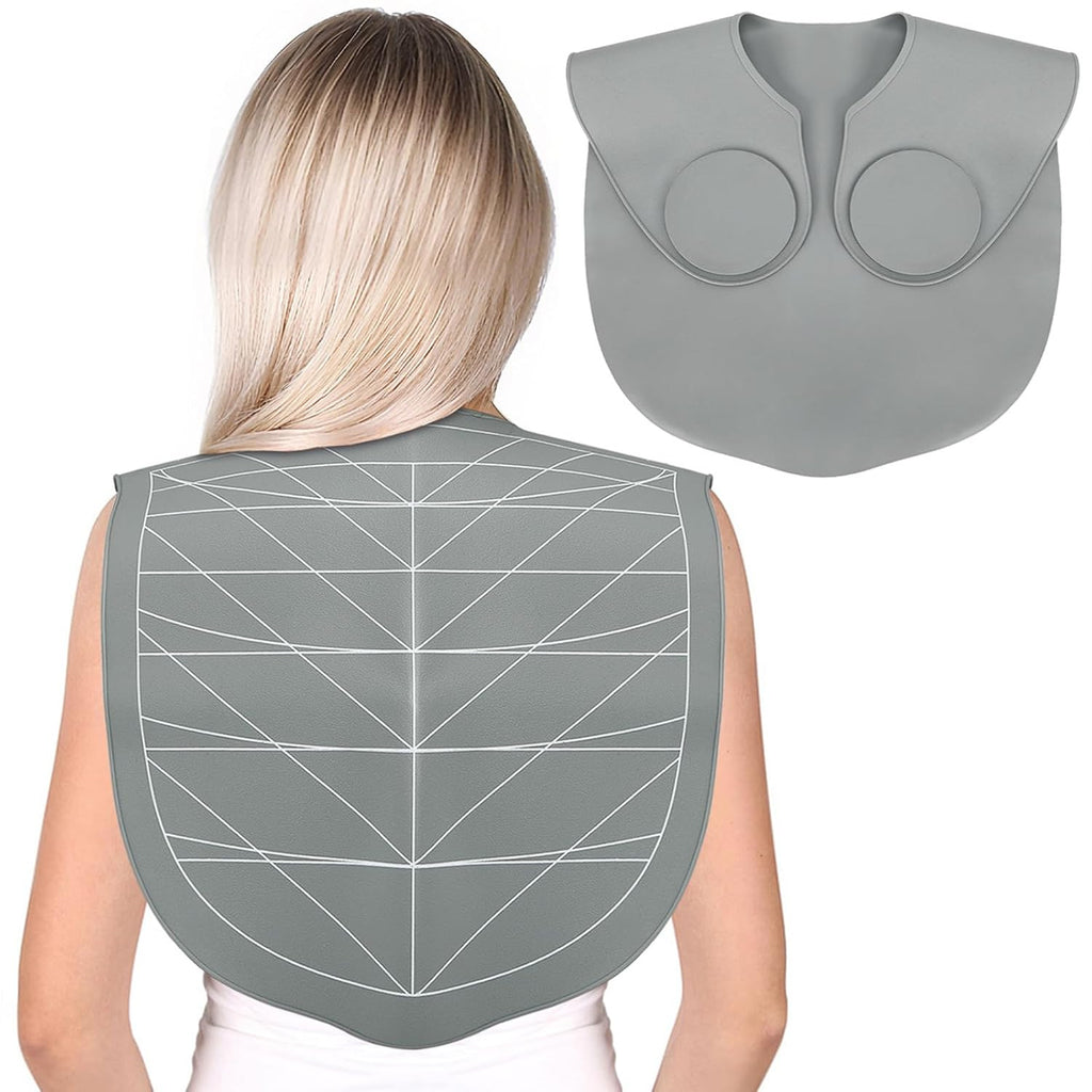 Hair Cutting Collar Cape Silicone Salon Guide for Hairdressing & Styling