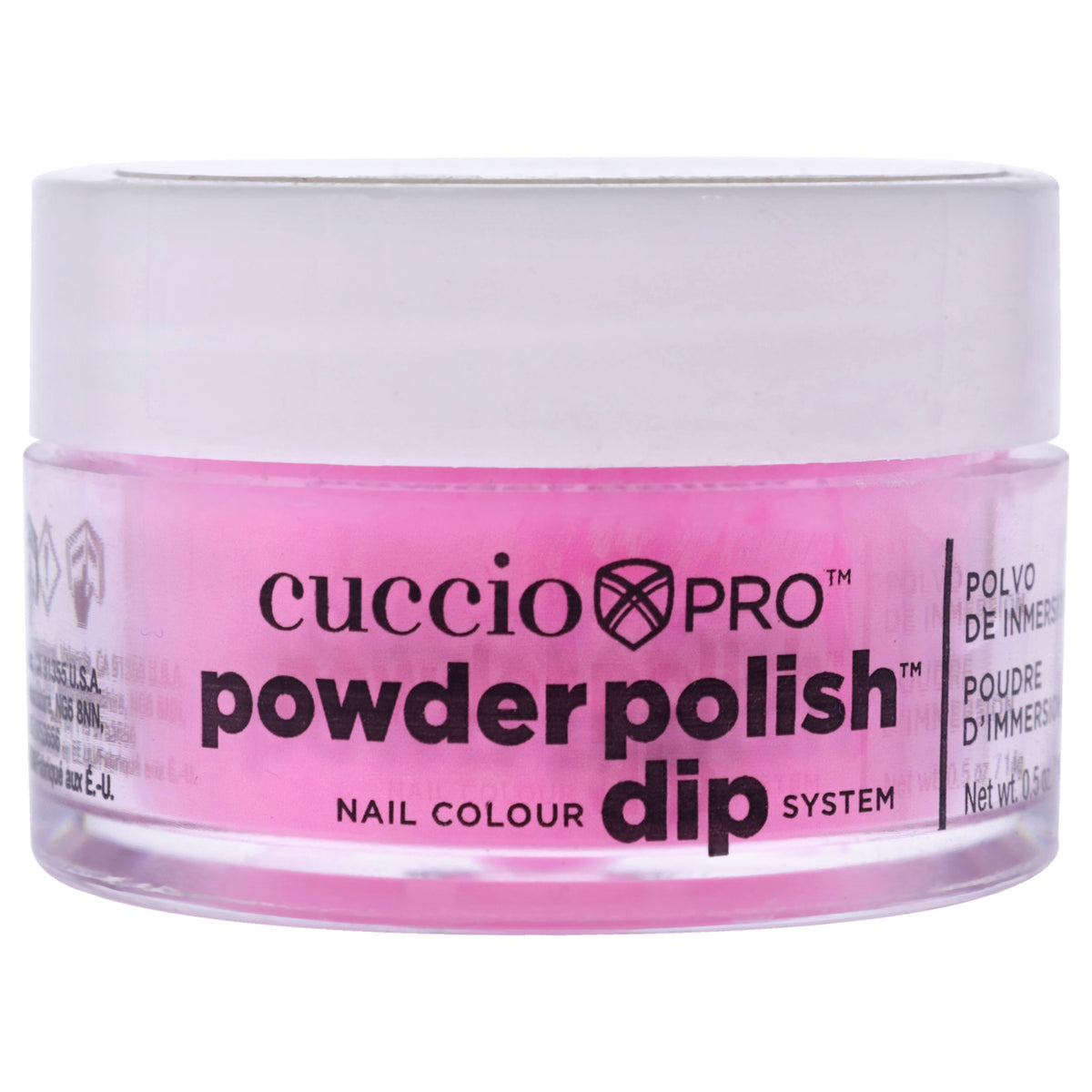 Neon Pink Nail Dip Powder System - Long-Lasting Manicure Kit